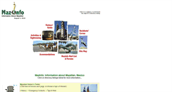 Desktop Screenshot of mazinfo.com